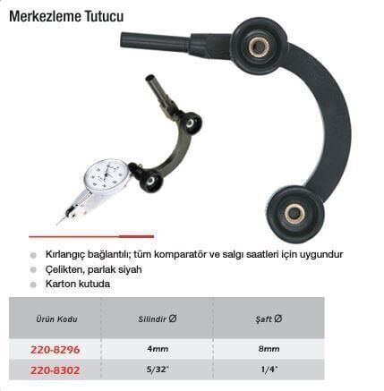 Werka Salgı Saati Merkezleme Tutucu (Ölçü Seçeneklerine Bakınız)