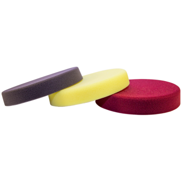 Yama Pads MEGUIAR'S tipi Polisaj Süngerleri (Ölçü Seçeneklerine Bakınız) Sarı - Cila