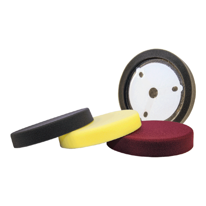 Yama Pads MEGUIAR'S tipi Polisaj Süngerleri (Ölçü Seçeneklerine Bakınız) Siyah - Son Kat (Wax)