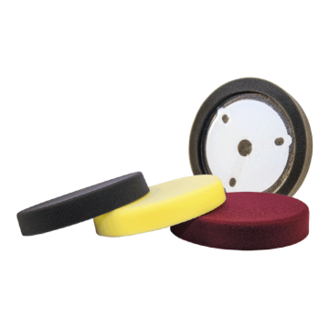 Yama Pads MEGUIAR'S tipi Polisaj Süngerleri (Ölçü Seçeneklerine Bakınız) Siyah - Son Kat (Wax)