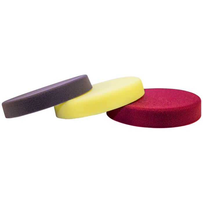 Yama Pads MEGUIAR'S tipi Polisaj Süngerleri (Ölçü Seçeneklerine Bakınız) Bordo - Pasta