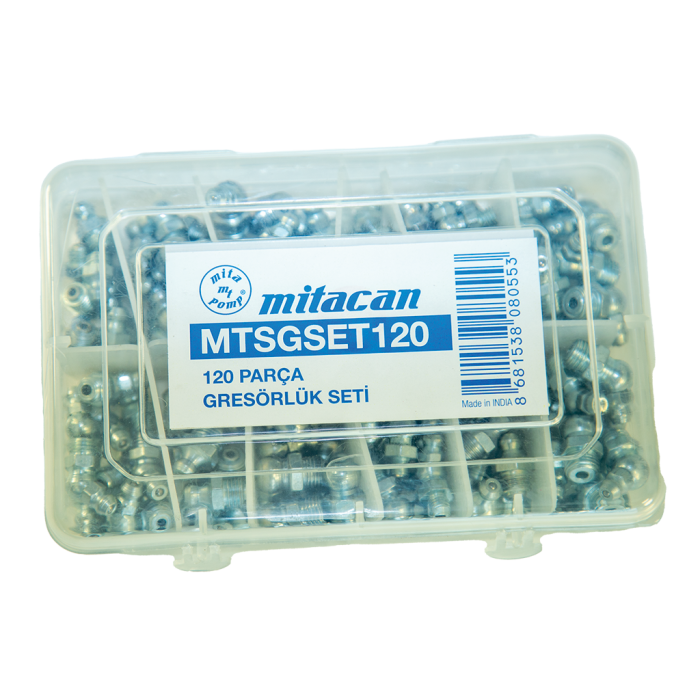 Mitapomp MTSGSET120 120 Parça Gresörlük Seti