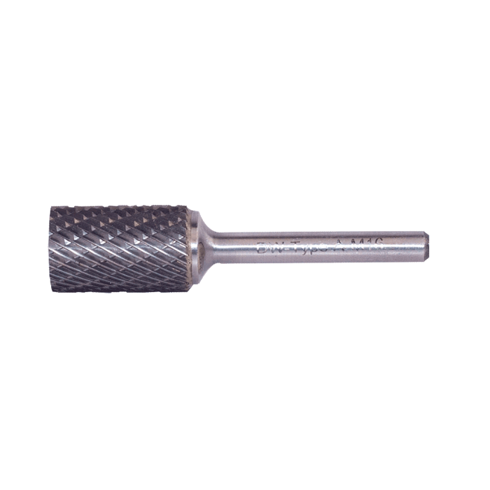 DW Carbide A Tipi Silindirik Düz - Karbür Kalıpçı Frezeleri (Ölçü Seçeneklerine Bakınız) 2.5 x 3mm Komple Karbür