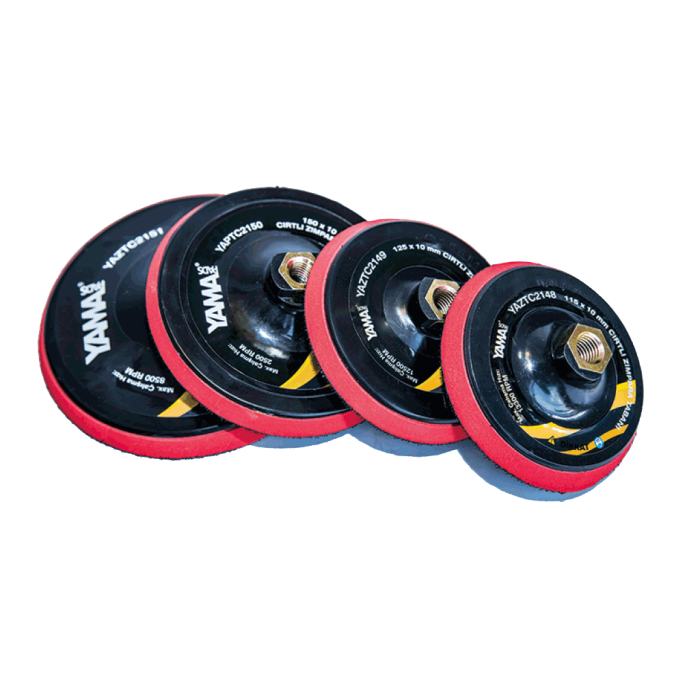 Yama Pads Cırtlı Tabanlar (Ölçü Seçeneklerine Bakınız) 125 x 10mm