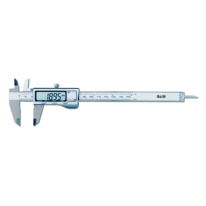 DW Measuring Büyük LCD Ekran Metal Kasa Dijital Kumpaslar (Ölçü Seçeneklerine Bakınız)