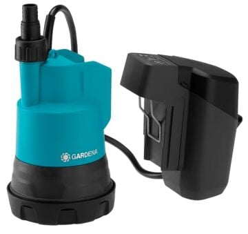 Gardena 14600-20 Akülü Temiz Su Dalgıç Pompası 2000/2 18V P4A Kullanıma Hazır Set