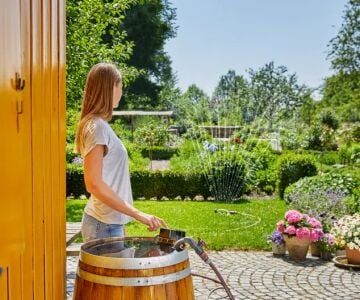Gardena 14602-20 Akülü Yağmur Suyu Deposu Pompası 2000/2 18V P4A Kullanıma Hazır Set