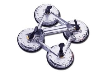 Wolf's Head 4'lü Vantuz Krom-Alüminyum Gövde