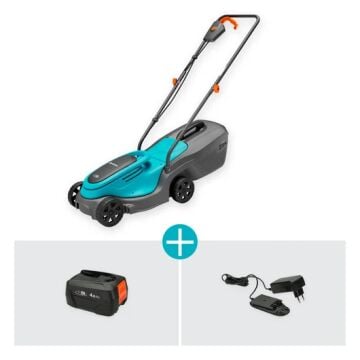 Gardena 14630-20 Akülü Çim Biçme Makinesi PowerMax 30/18V P4A Set
