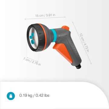 Gardena 18370-20 Classic Çok Fonksiyonlu Tabanca