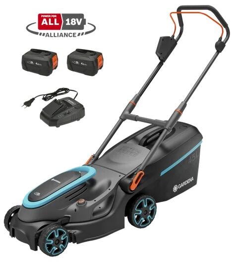 Gardena 14638-20 Akülü Çim Biçme Makinesi PowerMax 37/36V P4A Set