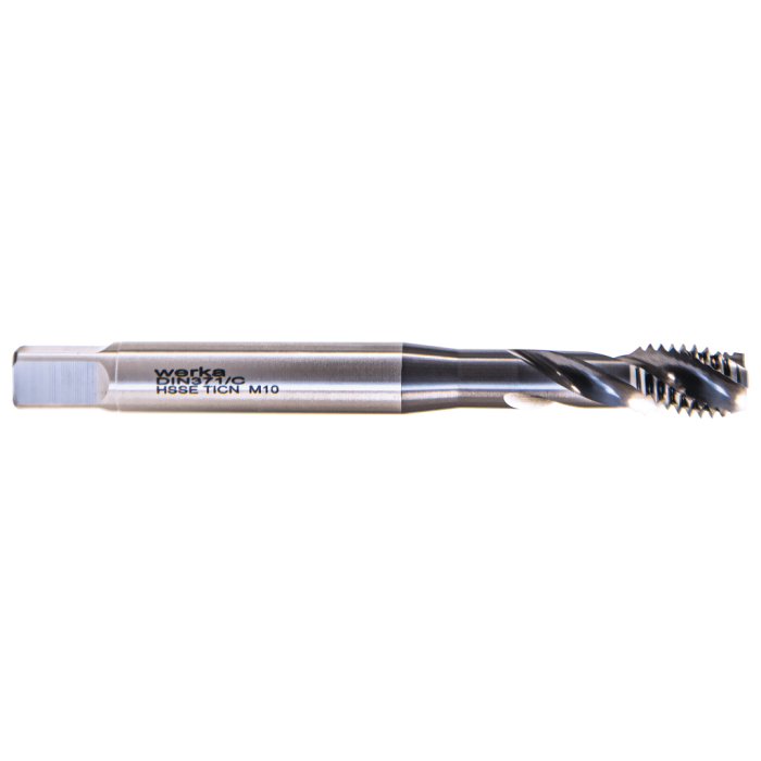 Werka DIN371/B-386/B HSSE-TiCN %5 Co Yüksek Performans 35° Helis Makine Kılavuzu (Ölçü Seçeneklerine Bakınız)