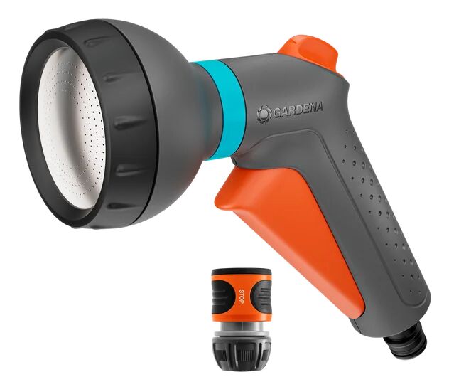 Gardena 18366-20 Classic Sulama Tabancası ve Stoplu Hortum Adaptörü Seti