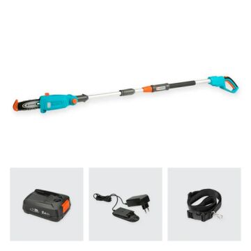 Gardena 14770-20  Akülü Teleskopik Çit Kesici TCS 20/18V P4A Kullanıma Hazır Set