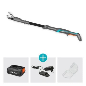 Gardena 14772-20 Akülü Yüksek Dal Makası EasyCut 110/18V P4A Set