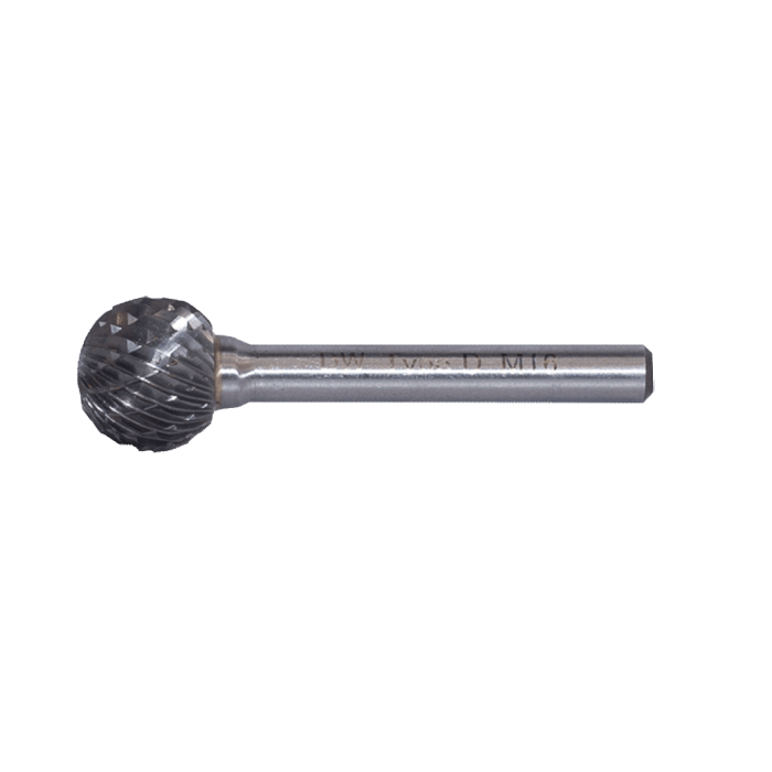 DW Carbide D Tipi Yuvarlak - Misket Başlı - Karbür Kalıpçı Frezeleri(Ölçü Seçeneklerine Bakınız) 10.0 x 6mm