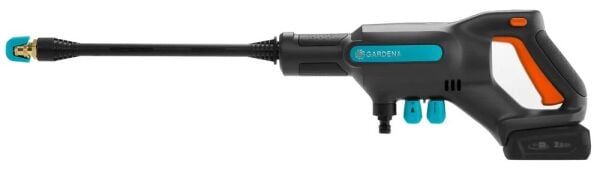 Gardena 14800-20 Akülü Orta Basınçlı Temizleyici AquaClean 24/18V P4A Kullanıma Hazır Set