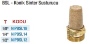 Isaiah BSL Konik Sinter Susturucular  (Ölçü Seçeneklerine Bakınız)