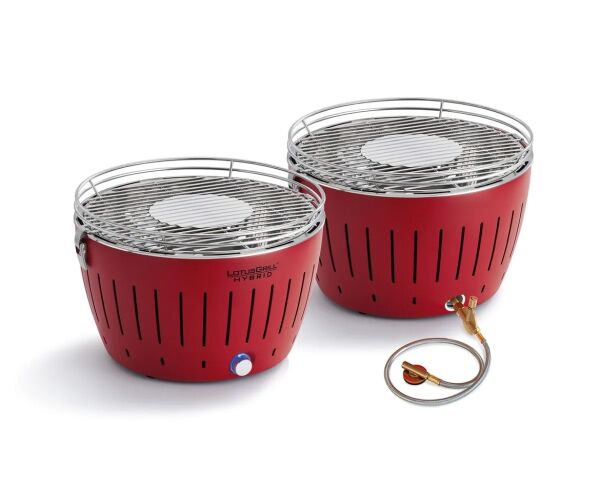 LotusGrill Klasik Hibrit Kartuşlu Mangal - Mavi