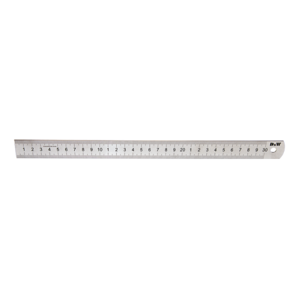 DW Measuring Paslanmaz Çelik Cetveller (Ölçü Seçeneklerine Bakınız)