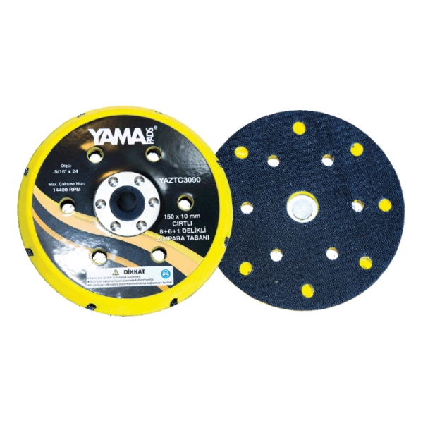 Yama Pads Cırtlı Delikli Zımpara Tabanları(Ölçü Seçeneklerine Bakınız)