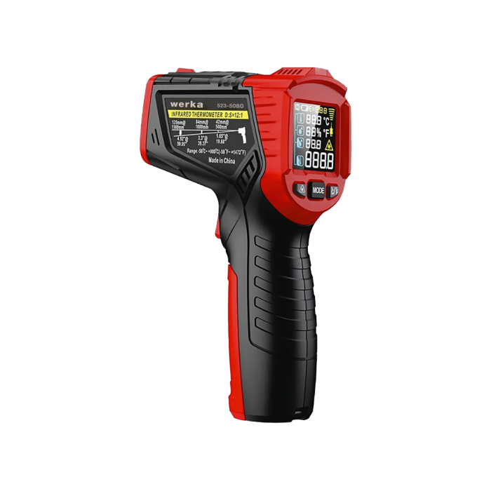 Werka Infrared Termometre (Ölçü Seçeneklerine Bakınız) -50...+550°C