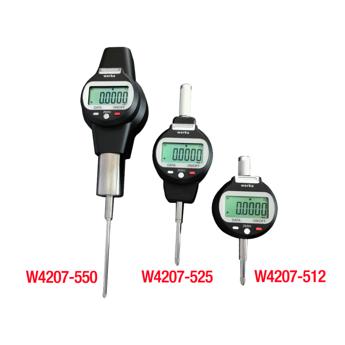 Werka Yüksek Skala Çözünürlüklü Dijital Kompratör Saatleri (Ölçü Seçeneklerine Bakınız)