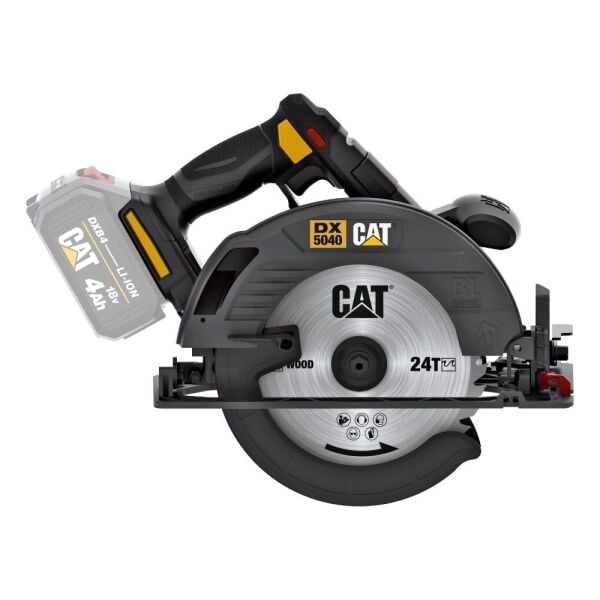 CAT DX5040B 18Volt 185mm Kömürsüz Profesyonel Daire Testere (Akü Dahil Değildir)