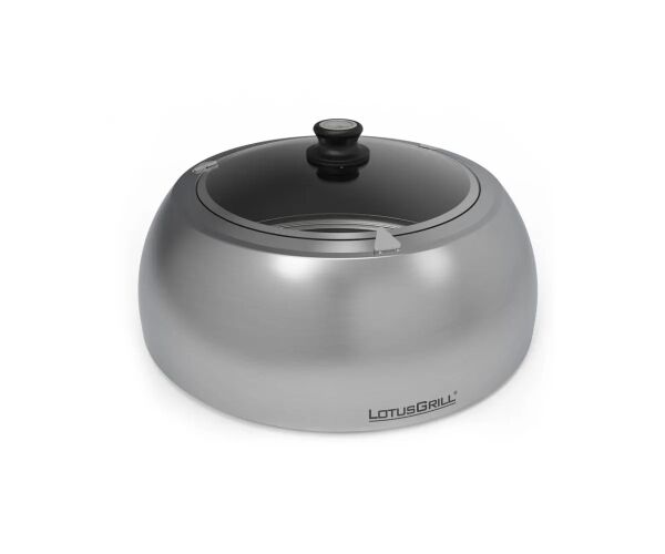 LotusGrill Klasik Çelik Cam Kapak