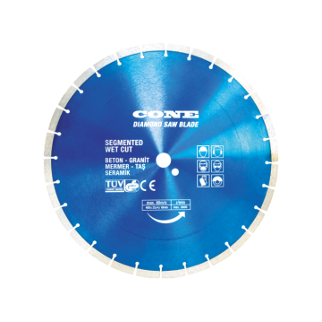 Cone Beton - Granit İçin Elmas Daire Testereler(Ölçü Seçeneklerine Bakınız) 400mm