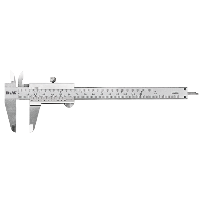 DW Measuring Monoblok Gövde Üstten Vidalı Mekanik Kumpaslar (Ölçü Seçeneklerine Bakınız) 0 … 200mm - 0.05mm