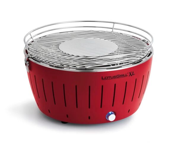LotusGrill XL Dumansız Kömürlü Mangal - Kırmızı