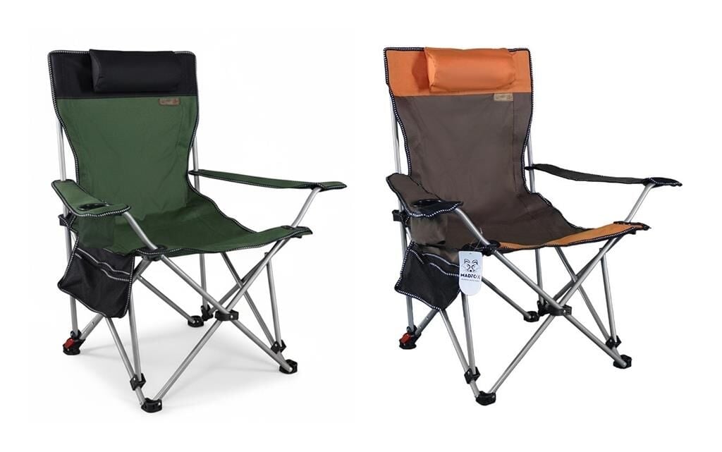 Madfox Prowler 3 Kademeli Yatabilen Kamp Sandalyesi