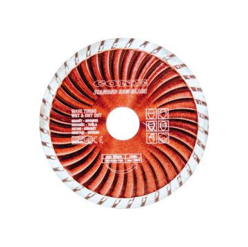 Cone Turbo Kanallı Elmas Daire Testereler (Ölçü Seçeneklerine Bakınız)