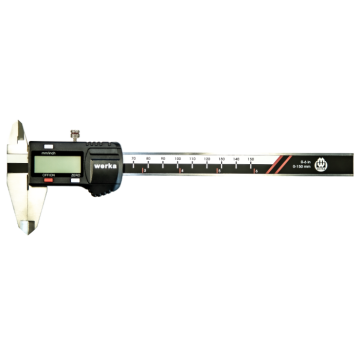 Werka 3 Tuşlu Dijital Kumpas (Ölçü Seçeneklerine Bakınız)