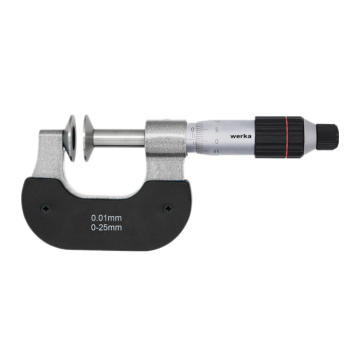Werka Disk Uçlu Mikrometreler (Ölçü Seçeneklerine Bakınız)