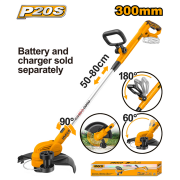 ingco CGTLI20328 Li-ion Akülü Tırpan 20V Akü (Tek Makine)