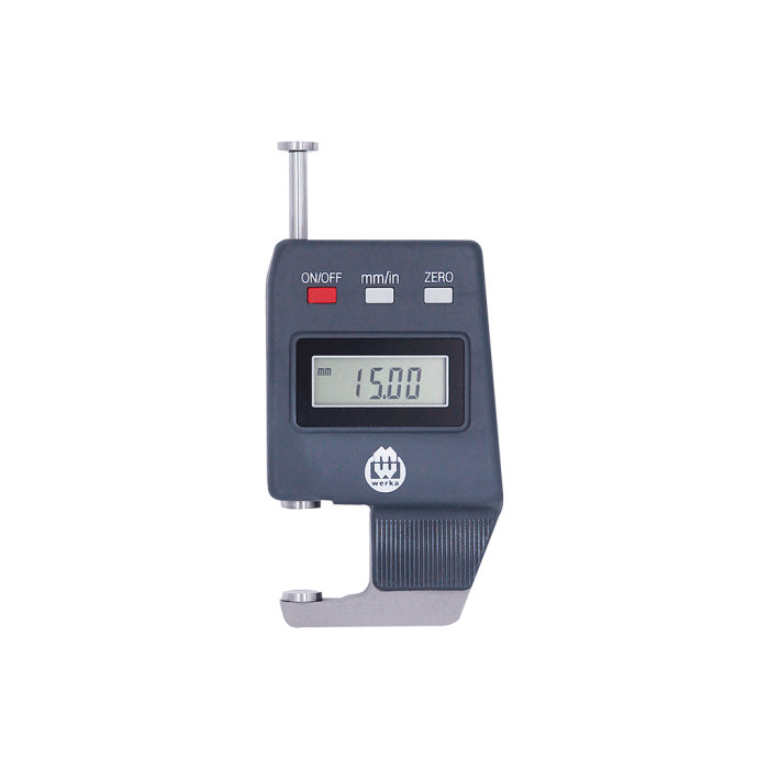 Werka Dijital Kalınlık Komparatörü (Ölçü Seçeneklerine Bakınız) 0-25x0.01mm