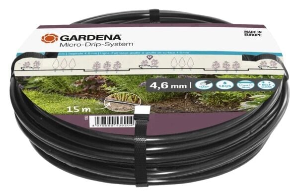 Gardena 01362-20 Damla Sulama Hattı 4.6mm (3/16'') 15m