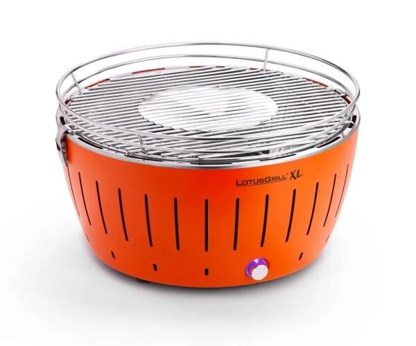 LotusGrill XL Dumansız Kömürlü Mangal - Turuncu