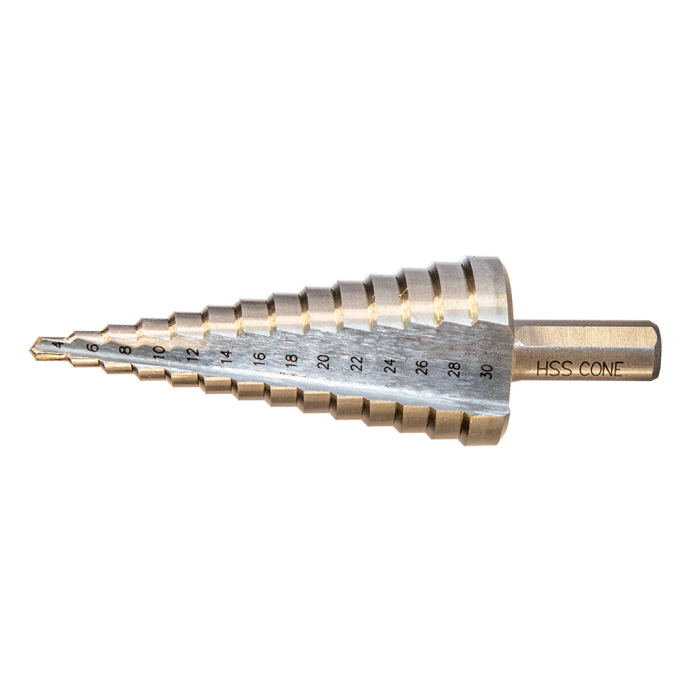 Cone - HSS Kademeli Matkap Uçları(Ölçü Seçeneklerine Bakınız)