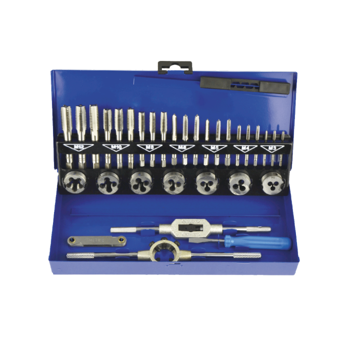 Maier MKTK312 33 Parça M3-12 HSS Kılavuz Pafta Takımı