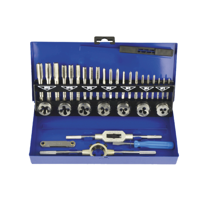 Maier MKTK312 33 Parça M3-12 HSS Kılavuz Pafta Takımı