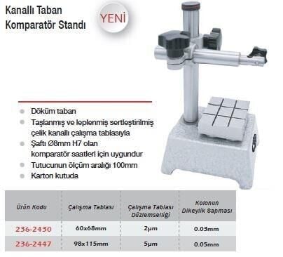 Werka Komparatör Standları (Ölçü Seçeneklerine Bakınız)