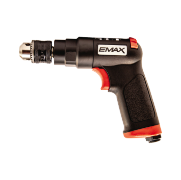 Emax ET-1238P 10 mm. 1800 RPM Kompozit Kabzalı Havalı Matkap