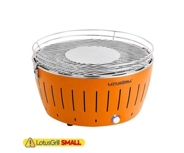 LotusGrill S Dumansız Kömürlü Mangal - Turuncu