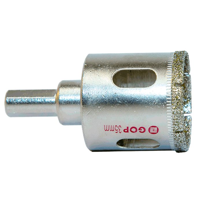 Gerlinger Mermer ve Fayans İçin Elmas Panç Testereler(Ölçü Seçeneklerine Bakınız) 42mm