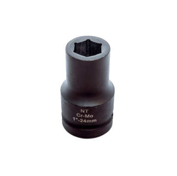 NT Tools 1'' Havalı Metrik Darbeli Uzun Lokmalar  (Ölçü Seçeneklerine Bakınız)