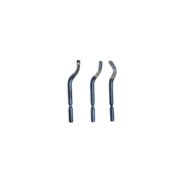 DW Machinery Saplı Çapak Almalar Yedek Bıçakları (Ölçü Seçeneklerine Bakınız) E100