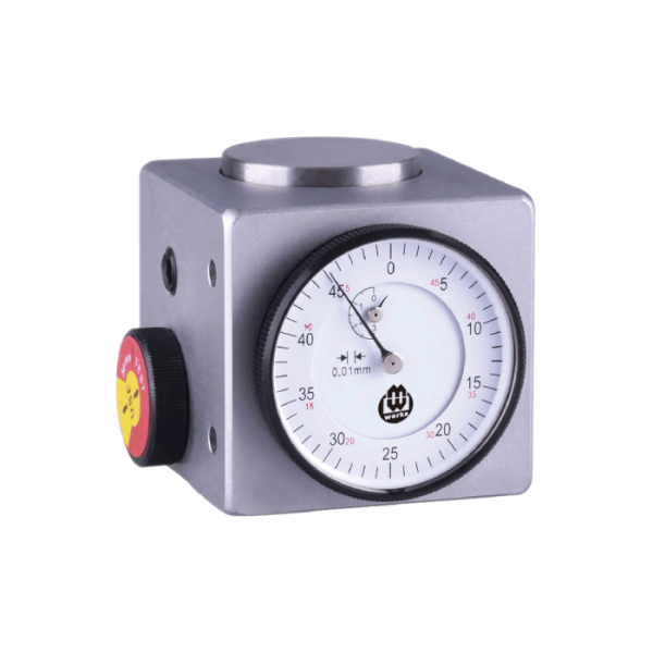 Werka W7413-02M Manyetik Tabanlı Sıfırlama Mastarı 50mm